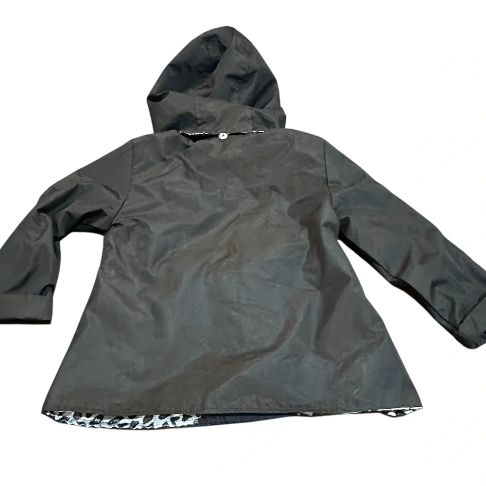 Pink Platinum Girls Double‎ Leopard rain Jacket sz 2T